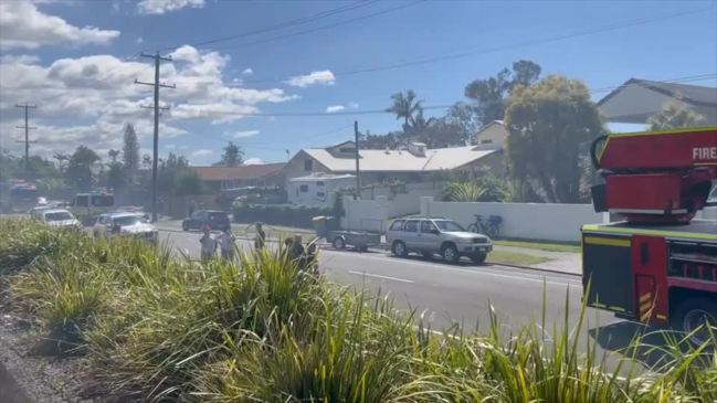 Fire at Carrara house on the Gold Coast