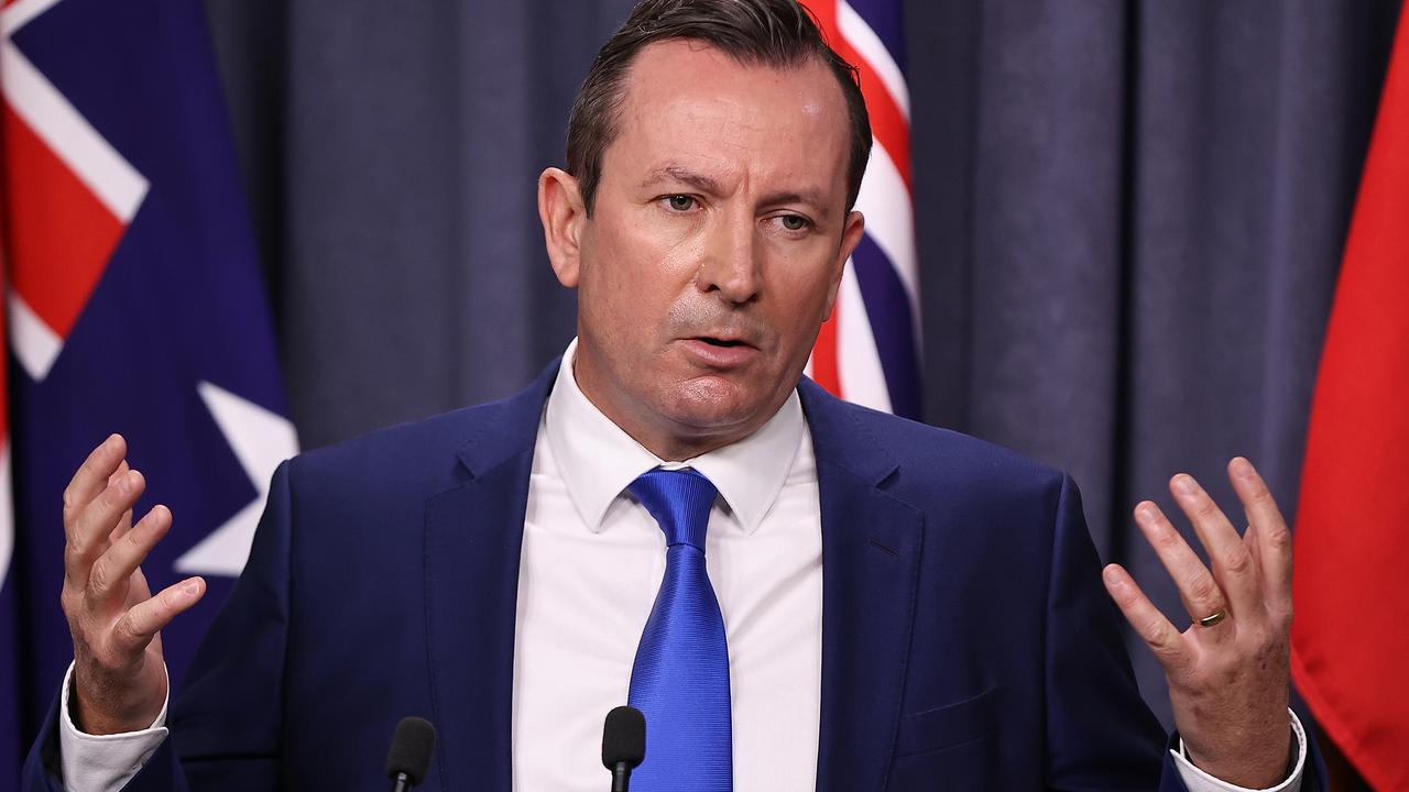 Premier McGowan is weighing up a potential lockdown but has so far resisted taking that step. Picture: Paul Kane/Getty Images