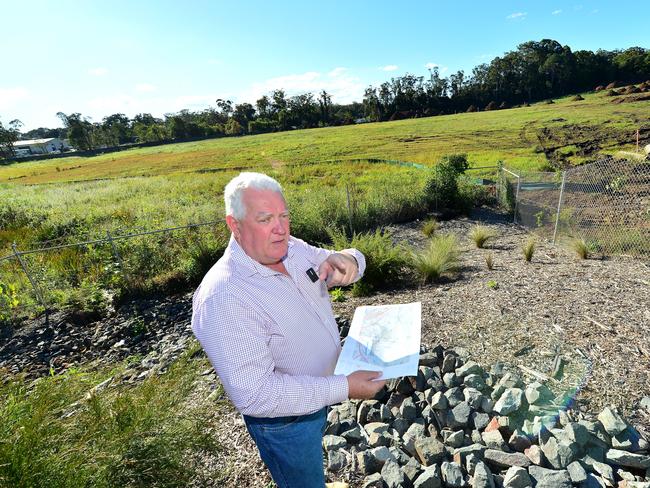 Developer Tony Riddle has big plans for a new shopping precinct at Mons Road. It is currently with Sunshine Coast Council.