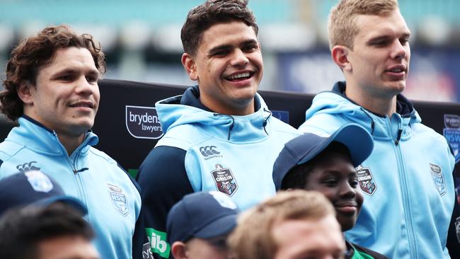 Latrell Mitchell sums up the new NSW attitude. (Matt King/Getty Images)