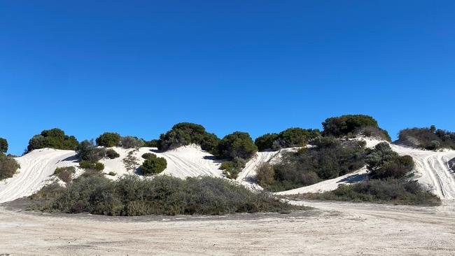 There are environmental concerns for Yorke Peninsula sand dunes.