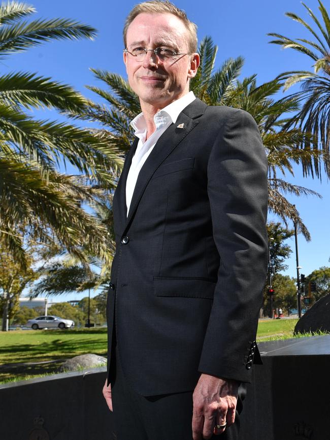 Adelaide Lord Mayor Martin Haese. Picture: AAP/ Keryn Stevens