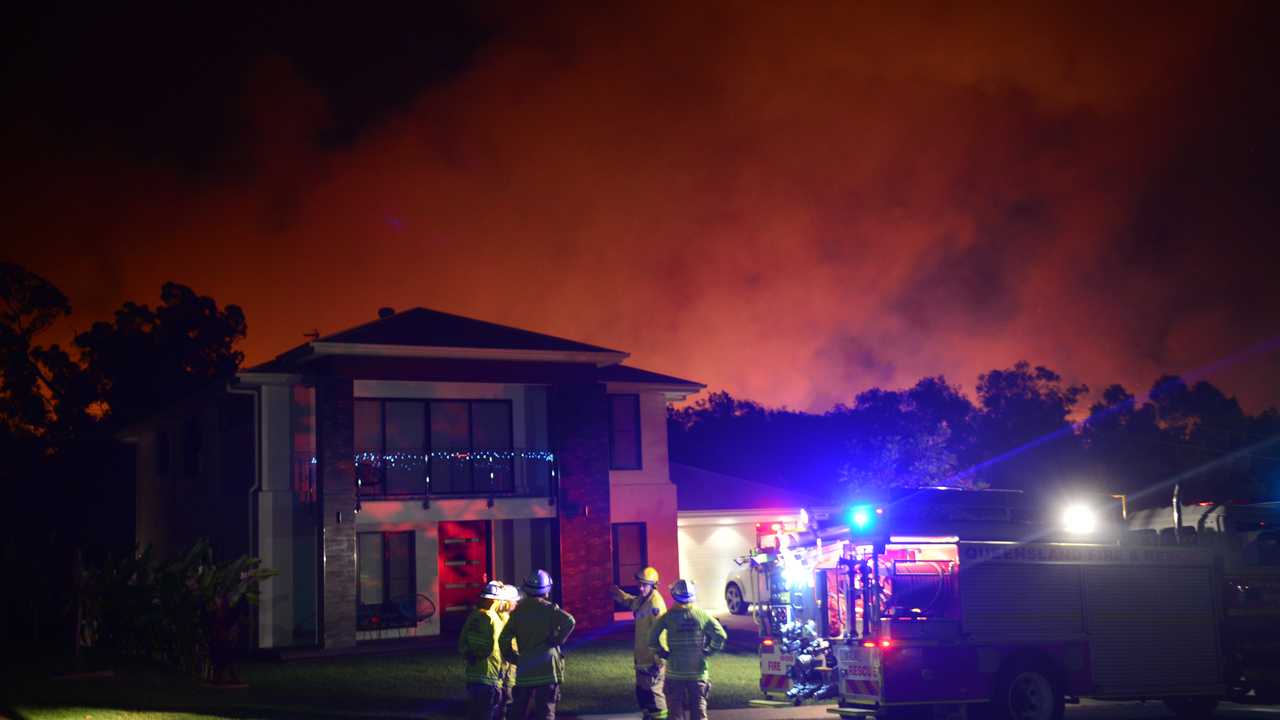 Emergency services on Sandhurst Cres, Peregian Springs