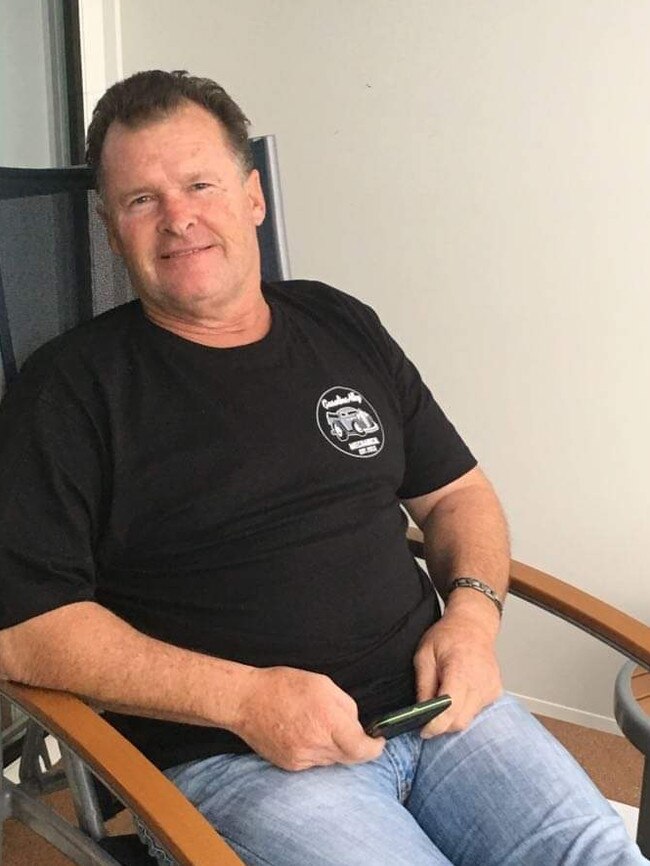 David Atwood from Muswellbrook is in an induced coma after suffering severe burns from a backyard explosion. Supplied.