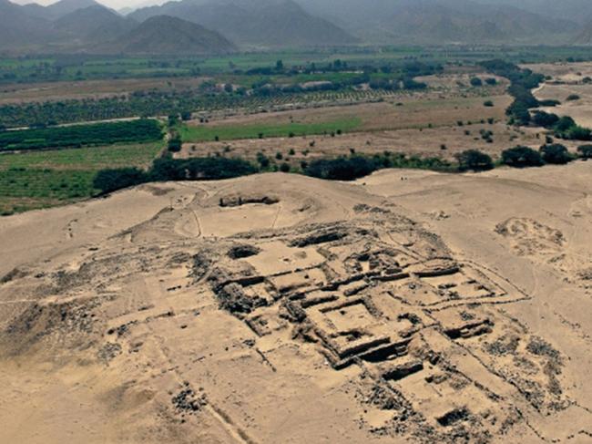 Story from Jam Press (Peru Pyramid Discovered)  Pictured: The Chupacigarro archaeological settlement in Peru.  Archaeologists find 5,000-year-old pyramid structure from one of world's oldest civilisations  Archaeologists have discovered a 5,000-year-old pyramid structure from one of world's oldest civilisations.  The ancient pyramidal building was found in âsector Fâ of the Chupacigarro archaeological settlement in Peru which is one kilometre west of the Sacred City of Caral-Supe, a World Heritage site.  When found, the area was covered by a small group of dry huarango trees and undergrowth, as reported by NeedToKnow.  But by removing the bushes, stone walls that make up at least three superimposed platforms were revealed.  It is thought that the building was a pyramid at some point in its life, due to the quadrangular shaped stones and central staircase that would have once allowed access to the top of the building.  It is also located with other archaeological settlements in the area, belonging to the Caral civilization which historians estimate to be 3000-1800BC.  The buildings differ in size, orientation and formal characteristics, which could correspond to functional factors.  The Ministry of Culture said: âIn each building, several construction phases can be recognised, in which the techniques, materials, design, use of space, decoration and architectural elements characteristic of this period vary.  âThe research in this new building will allow the team from the Caral Archaeological Zone, led by Dr. Ruth Shady, to learn about the complete urban layout of the Chupacigarro urban centre.  âAnd will complement the enhancement of this settlement, so that it can be visited.â  ENDS