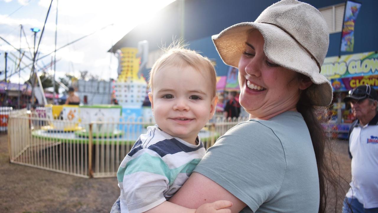 Theodore and Danielle Fitzgerald at the 2023 Gatton Show on Friday, July 21. Picture: Peta McEachern