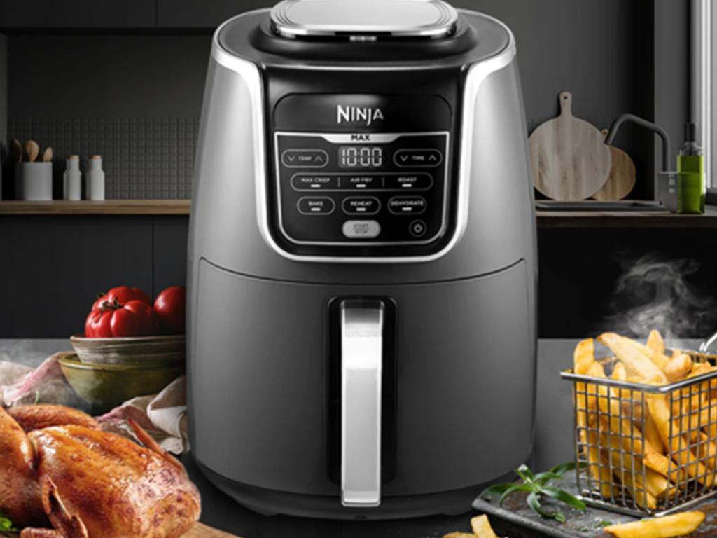 Ninja Foodi XXXL Dual Zone 9.5L Air Fryer (Silver/Black) - JB Hi-Fi