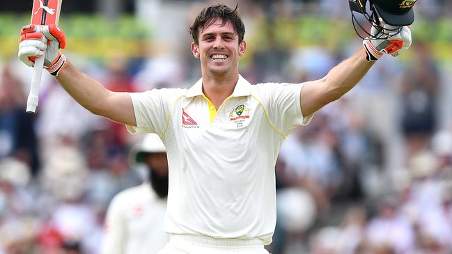 Australian batsman Mitchell Marsh. Picture: AAP.