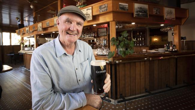 Hobart Councillor and independent candidate for Hobart, John Kelly, at the Hope &amp; Anchor Hotel. Picture: Chris Kidd