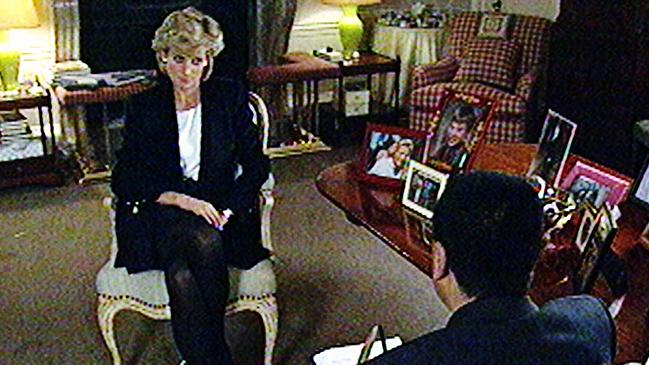 Diana, Princess of Wales, in the interview aired on BBC's TV show program Panorama in 1995.