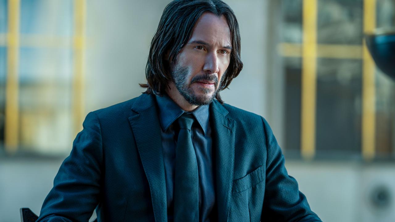 Keanu Reeves in a scene from John Wick Chapter 4.