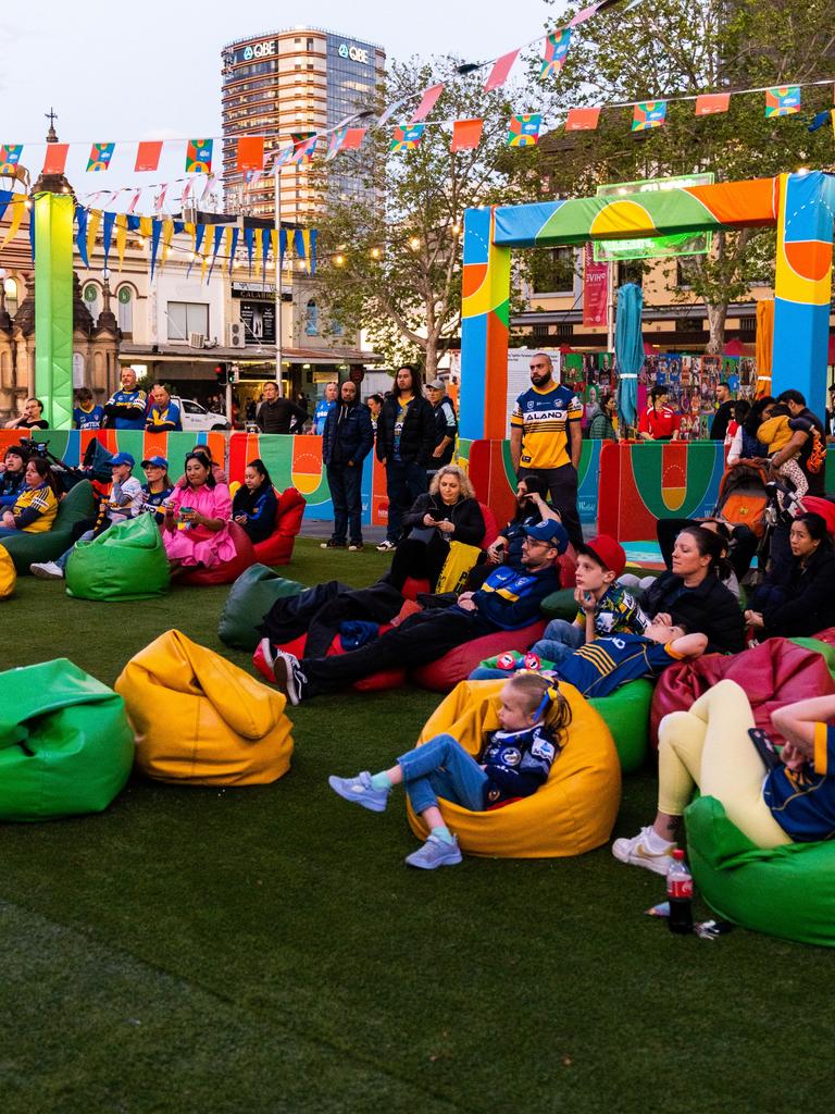 Watch the footy finals at the open air cinema.