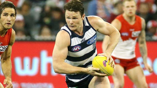 Our experts say Patrick Dangerfield is a shoe-in for the Brownlow Medal. Picture : George Salpigtidis