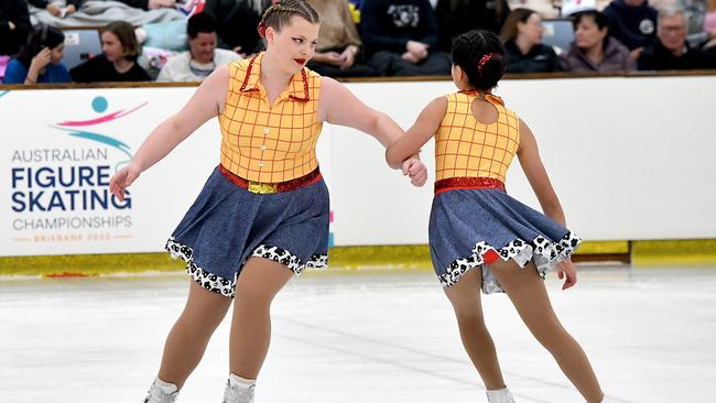Australian Figure Skating Championship. Saturday November 26, 2022. Picture, John Gass