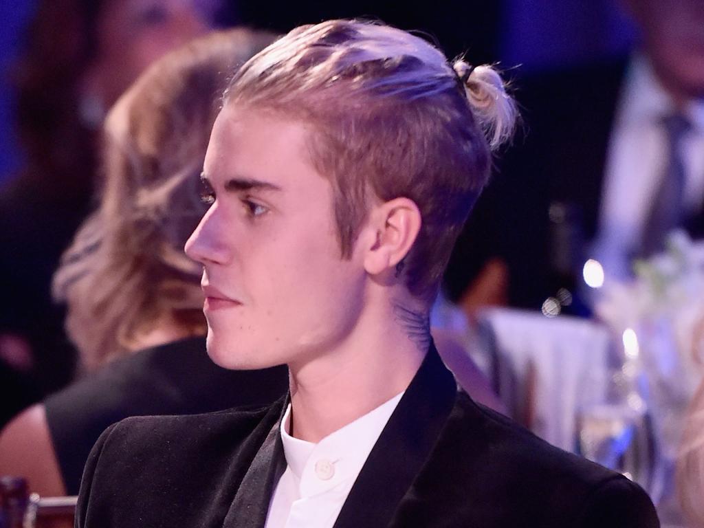 Justin Bieber at the 5th Annual Sean Penn and Friends HELP HAITI HOME Gala on January 9, 2016 in Beverly Hills, California. Picture: Getty