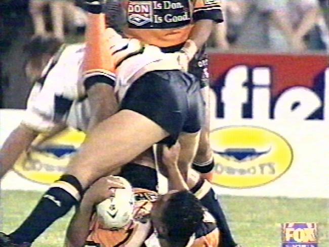 The incident in 2001 against the Cowboys.