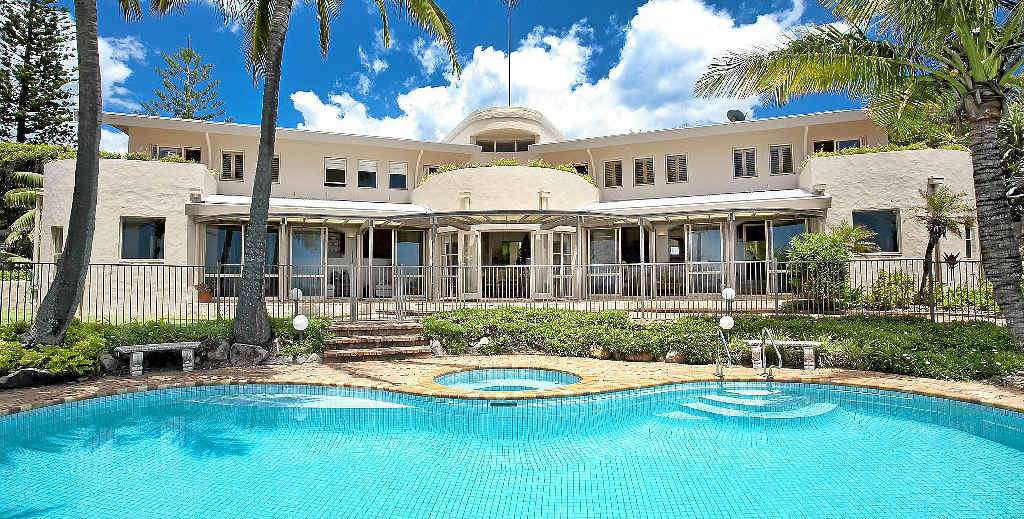 TOP SALE: The most expensive home sold on the Coast last year was Brinbara (above and below), a nine-bedroom mansion with sea views on nearly 4000sq m in Sunshine Beach. Picture: Contributed