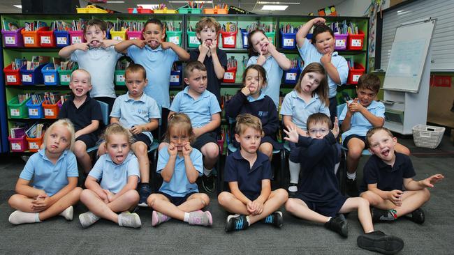 St Leonards Primary School Prep Back row L-R: Evie McDaid, Hunter Knight, Xavier Bullock, Stella Johnston, Jamila Narayan. Middle row: Seb Christie, Chase Paxinos, Tyquin Greer, Mia Muscat, Abby Layley, Hudson DeVincentis. Front row: Ivy Freeman, Isla White, Tilly Ziegler, Jai Micallef, Jaxon Clark, Kaleb Jones