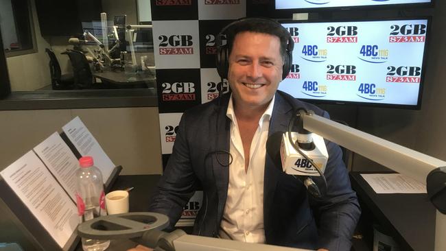 Stefanovic made the comments while filling in for Ben Fordham on 2GB Radio on Friday afternoon. Picture: @BenFordhamLive