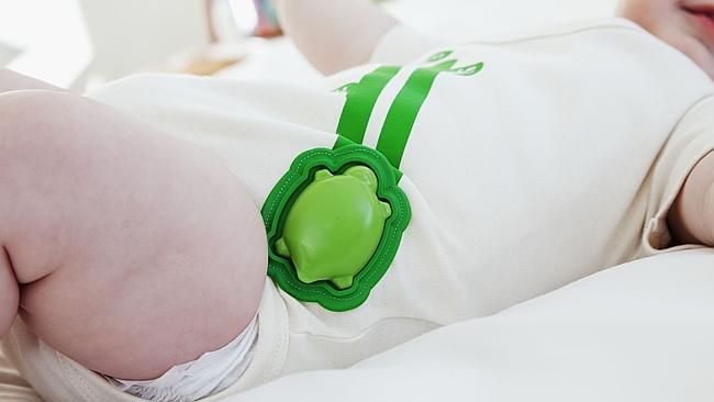 A smart baby outfit monitors baby's vital signs and analyses data for p...