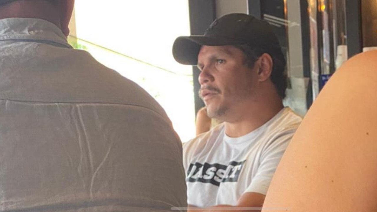 James Roberts at a cafe in Concord on Thursday. Picture: DIIMEX