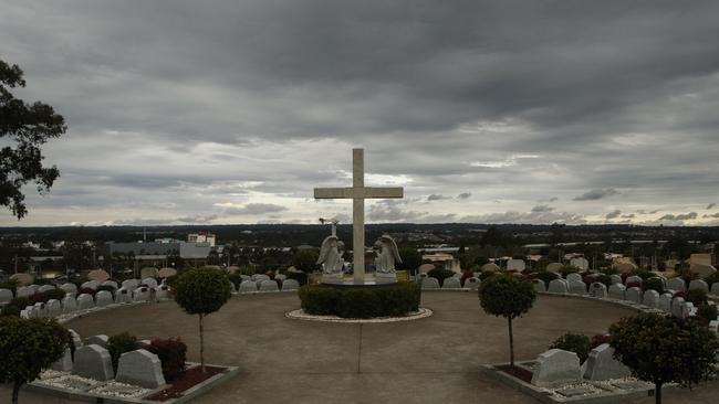 Castlebrook Memorial Park at Rouse Hill. Picture: David Swift