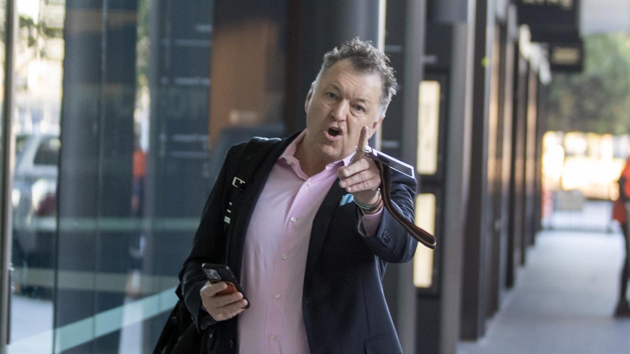 PwC chief executive Kevin Burrowes walking to his office from Crown Towers, Sydney. Picture: Liam Mendes