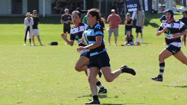 Maroochydore Swans senior women's player Grace Kaihau in action. Picture: Facebook