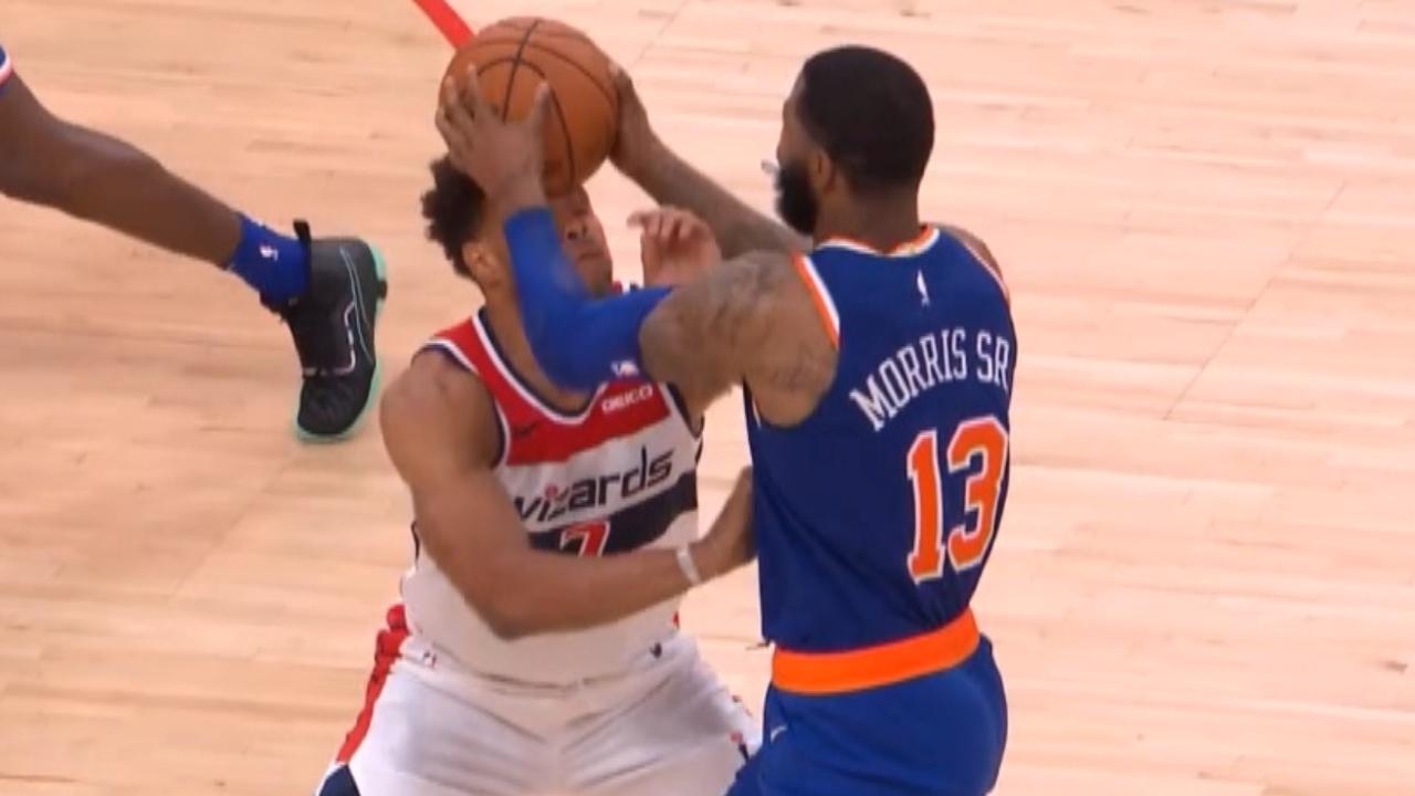 Marcus Morris ejected from pre-season game.