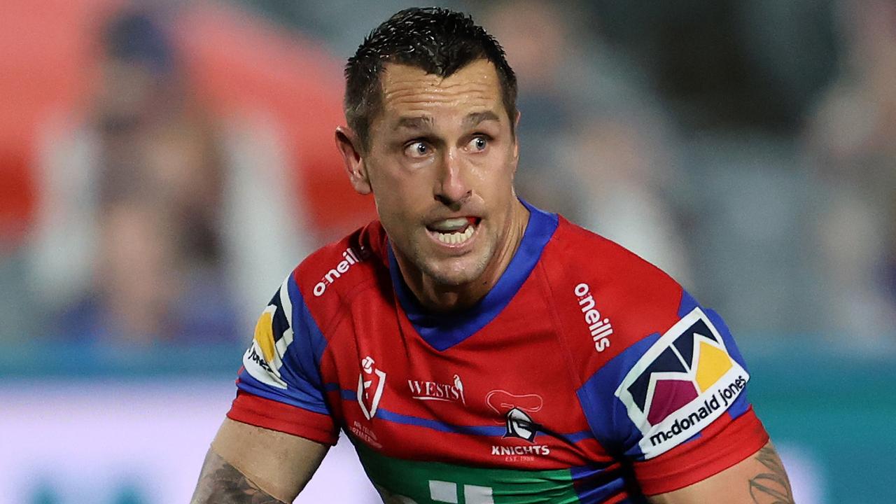 Mitchell Pearce is confident of extending. (Photo by Cameron Spencer/Getty Images)