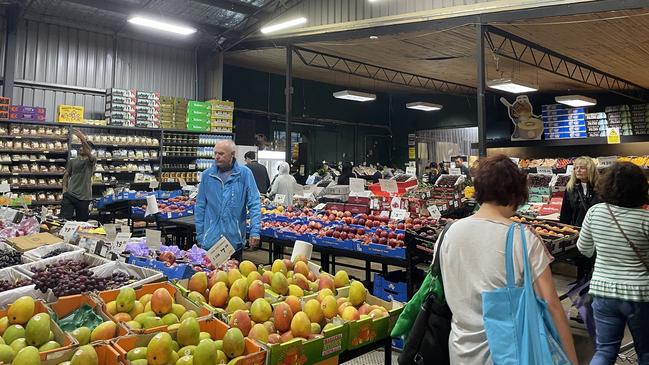 The Big Watermelon retail store is open following a fire at their warehouse on Tuesday. Picture: Alice Barker.