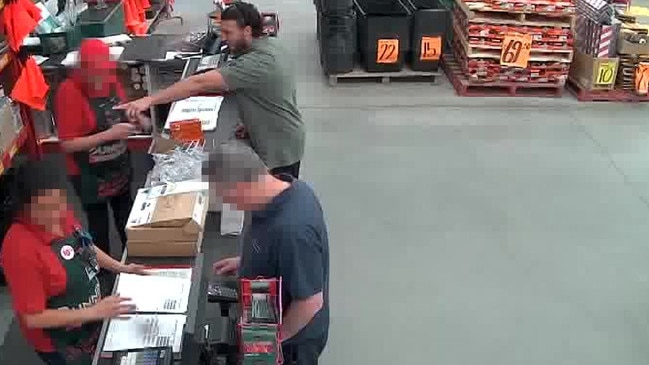 Ahmed Mohamed was seen buying nail gun cartridges from Bunnings in Broadmeadows in December 2016.