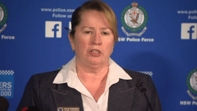 Commander of Sex Crimes Squad Detective Superintendent Jayne Doherty spoke about the alleged incident at a press conference on Tuesday. Picture: Sky News