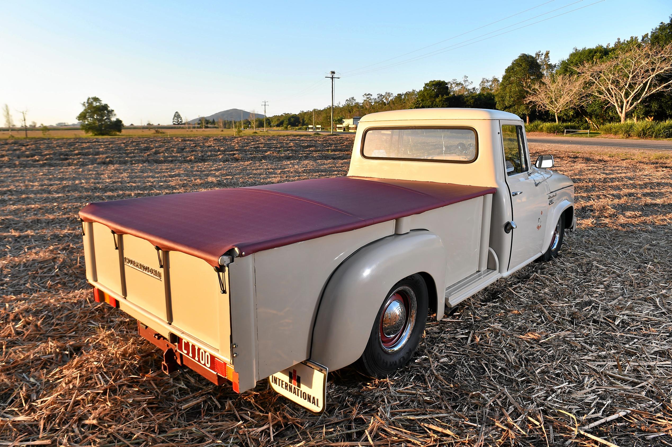 MY RIDE: 1968 International C1100  utility. Owner Andrew Jackson. Picture: Patrick Woods