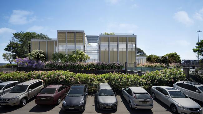 New three storey classroom buildings at Fort St.