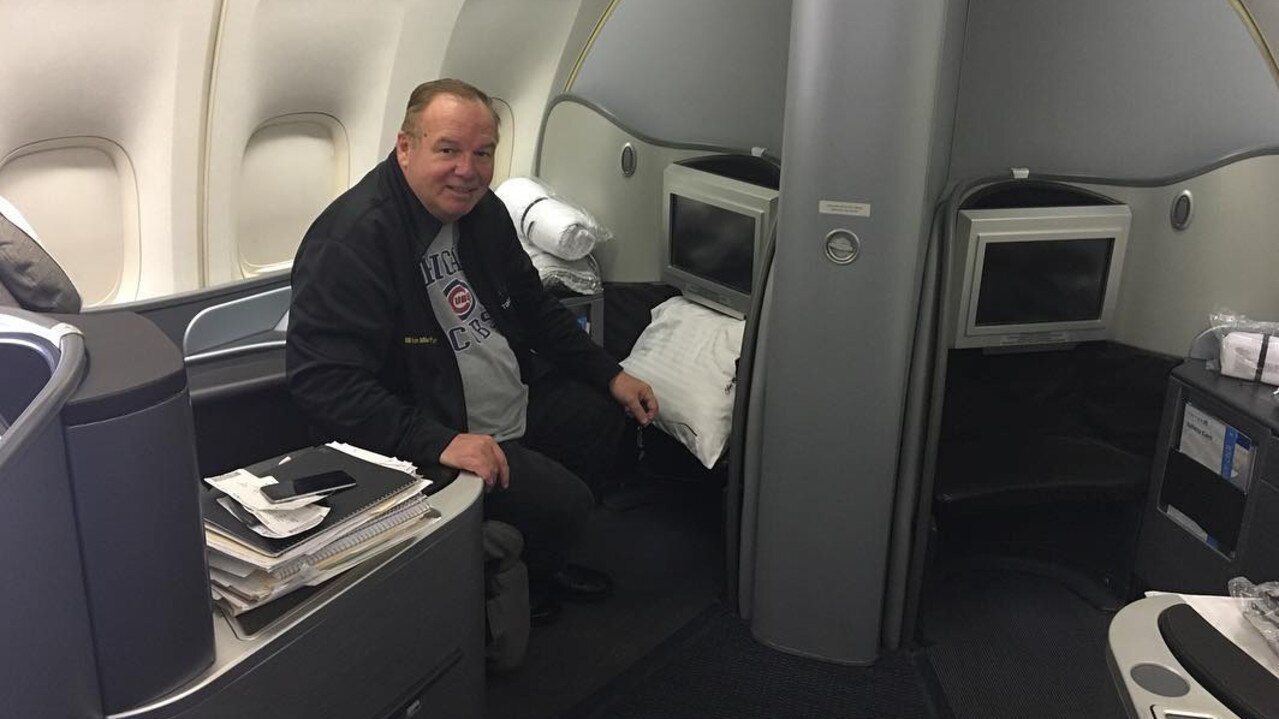 United Airlines lifetime pass holder Tom Stuker has flown 23 million