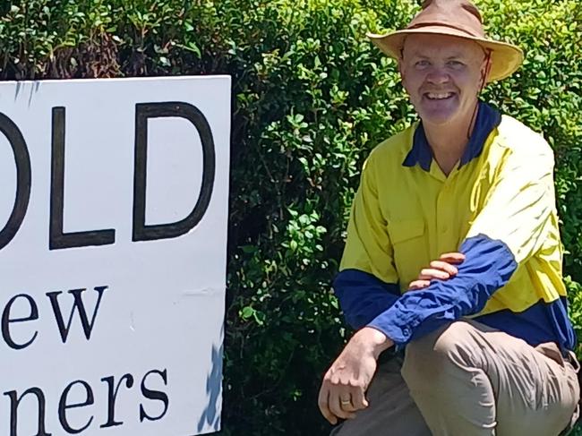 Alloway's Simon Tannock has become entangled in community frustrations against a once powerful and mega rich local family after buying their dream Bundaberg region home in February 2024.