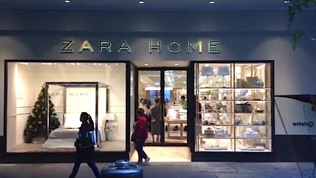 ZARA Home opens in Sydney's CBD