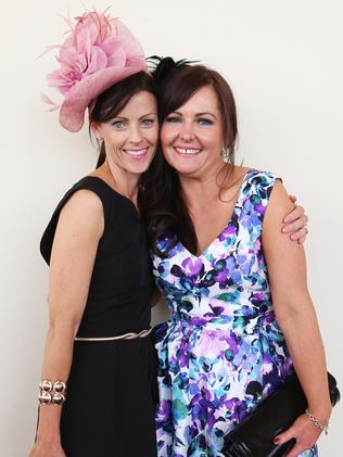 Socials at Melbourne Cup celebrations at Wrest Point. L-R Tanya Griggs of Kingston and Leah Kelly of Kingston.