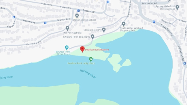 The boat ramp is located roughly 30 kilometres from Sydney's CBD.