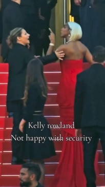 Music legend loses it on Cannes red carpet