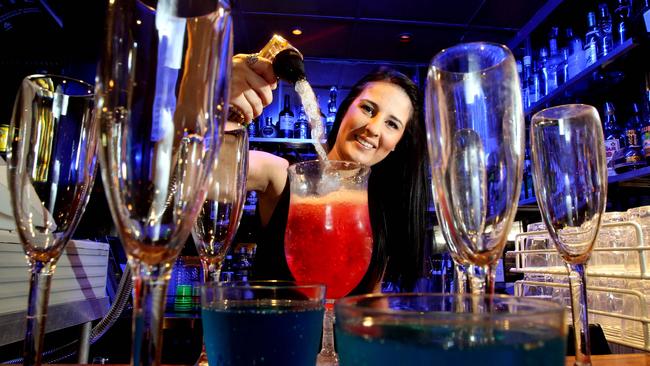 Cocktails and Dreams bartender Michelle Sims.