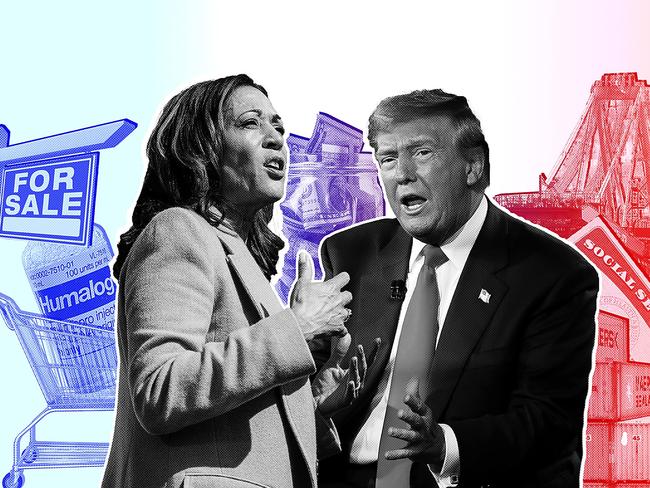 Kamala Harris and Donald Trump face off.