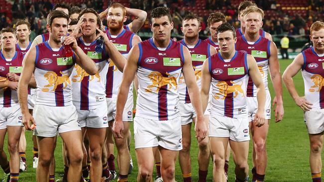 Brisbane’s worst performance was against Adelaide. Picture: Getty Images