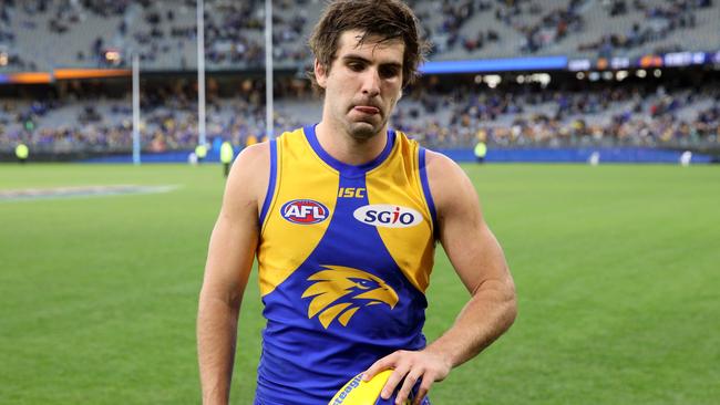 Andrew Gaff visited Andrew Brayshaw at home in Melbourne this week.