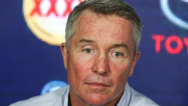 Paul Green while the Cowboys coach. Picture: AAP Image/Michael Chambers