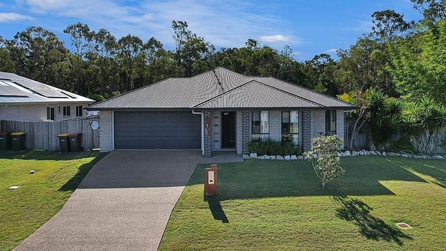 A 4 bed house at 1 Halcyon Drive, Wondunna, is what $625 per week gets in Hervey Bay – available Oct 24. Picture: realestate.com.au