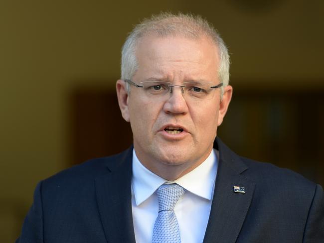 Prime Minister Scott Morrison’s tax cuts are on ice unless he can get four out of six crossbenchers to back the plan. Picture: Tracey Nearmy/Getty Images