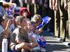 Anzac Day Strand Parade Townsville 2024. Picture: Evan Morgan