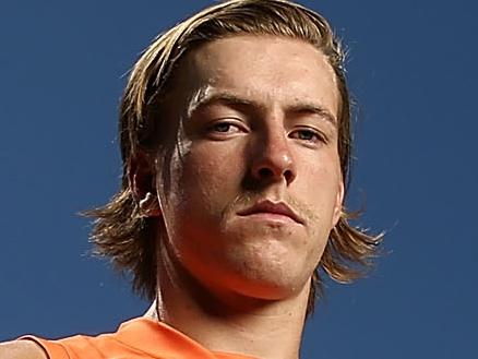 SYDNEY, AUSTRALIA - JANUARY 17: Will Setterfield poses during a Greater Western Sydney Giants AFL portrait session on January 17, 2017 in Sydney, Australia. (Photo by Mark Metcalfe/Getty Images)